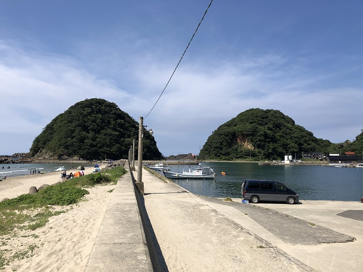 居組漁港（兵庫・浜坂）の釣り場情報　但馬エリア